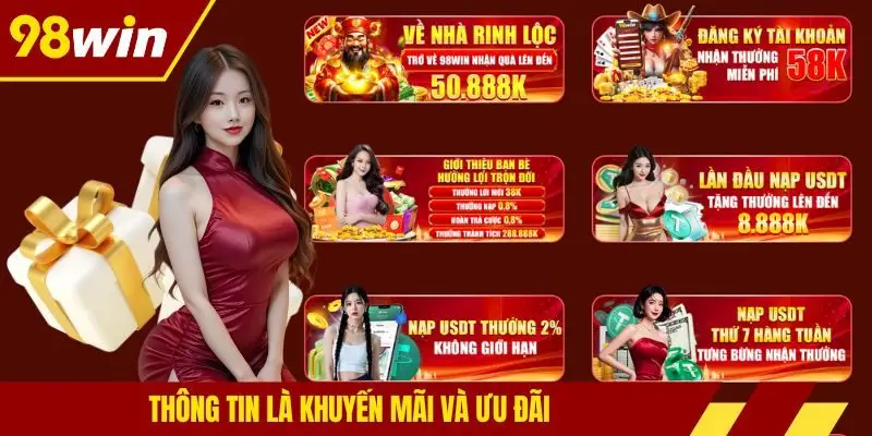 Thông tin là khuyến mãi và ưu đãi